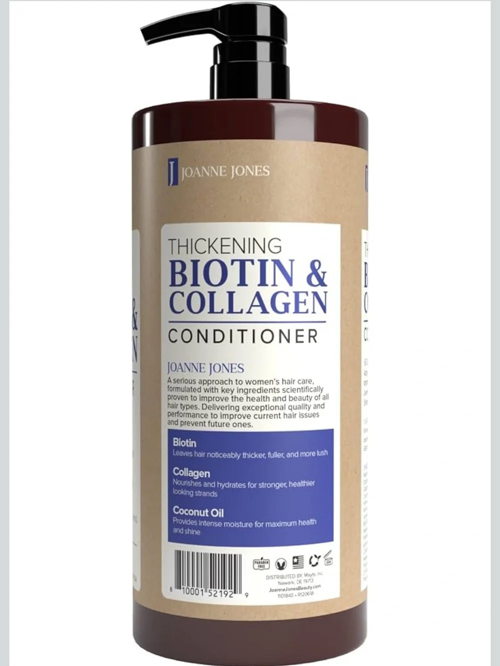 Joanne Jones Thickening Biotin & Collagen Conditioner Volumizing Hair Care 32fl